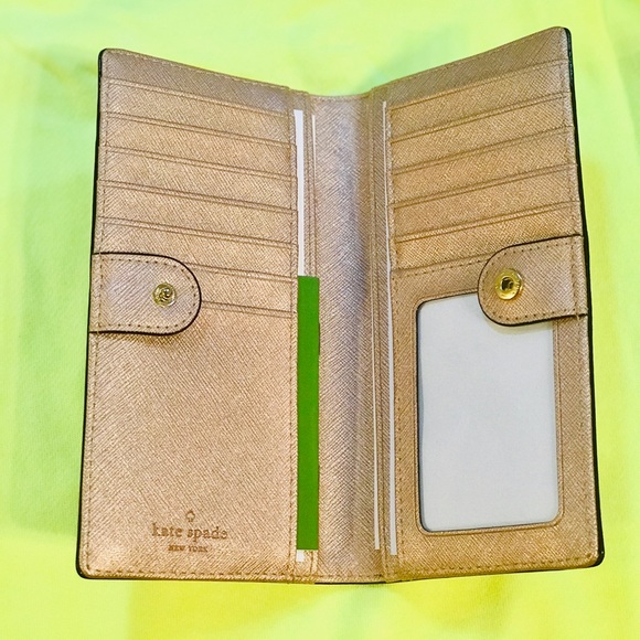 NEW Kate Spade NY Laurel Way Rose Gold wallet - Picture 3 of 6